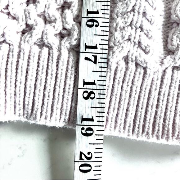 STELLA MCCARTNEY KIDS Oversized chunky knit ecru sweater size 14 - Picture 5 of 7